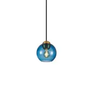 Halo Design - Bubbles Mini Taklampa Ø14 G9 Blue