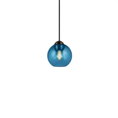 Halo Design BUBBLES Taklampa mini Ø 14cm  G9 - Blue