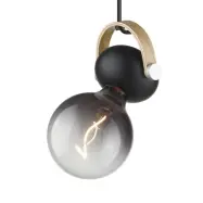 Halo Design - D.C Taklampa Ø10 Black/Oak