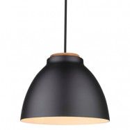 Halo Design - Nivå Taklampa Ø24 Black/Wood Halo Design