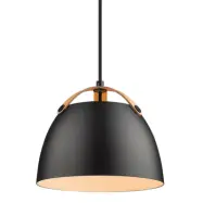 Halo Design - Oslo Taklampa Ø24 Blakc/Oak