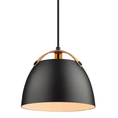 Halo Design - Oslo Taklampa Ø24 Blakc/Oak