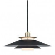 Halo Design - Rivoli Taklampa Ø40 Black/Brass