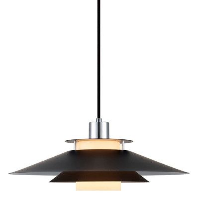 Halo Design - Rivoli Taklampa Ø40 Black/Chrome