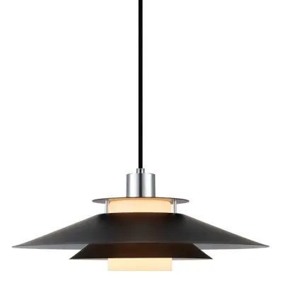 Halo Design - Rivoli Taklampa Ø40 Black/Chrome