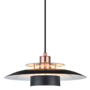Halo Design - Sørup Taklampa Matt Black/Copper