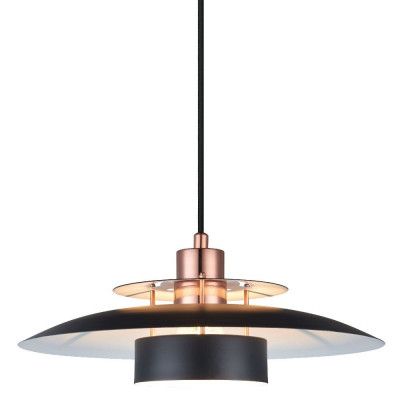 Halo Design - Sørup Taklampa Matt Black/Copper