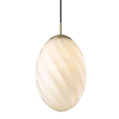 Halo Design - Twist Egg Taklampa Ø25 Antique Brass