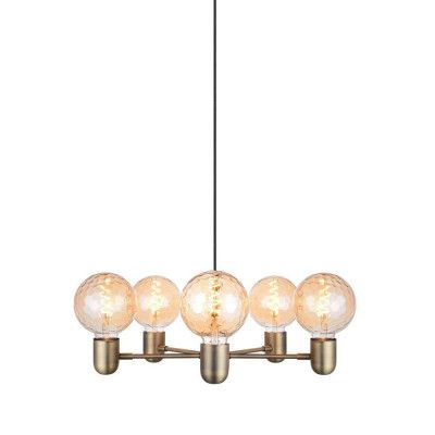 Halo Design - Up-down 5 Taklampa Antique Brass Halo Design