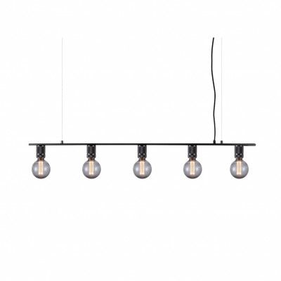 Halo five light taklampa, svart