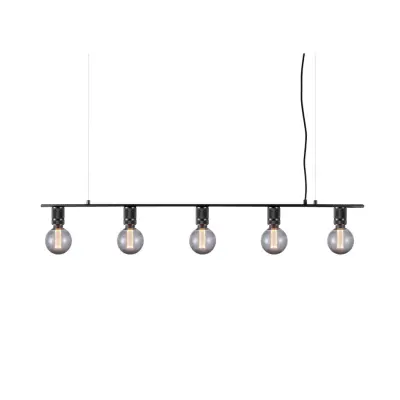 Halo five light taklampa, svart