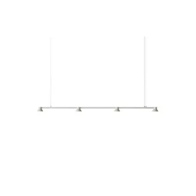 Hat Pendel Linear Large Grå