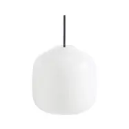 HAY - Buoy Glass 200 Taklampa Opal/Anthracite Blue