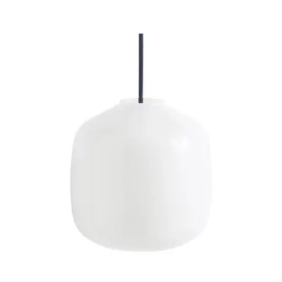 HAY - Buoy Glass 200 Taklampa Opal/Anthracite Blue