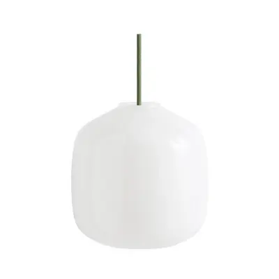 HAY - Buoy Glass 200 Taklampa Opal/Garden Green