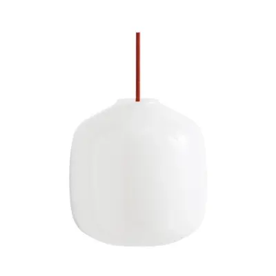 HAY - Buoy Glass 200 Taklampa Opal/Rusty Red