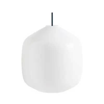 HAY - Buoy Glass 300 Taklampa Opal/Anthracite Blue