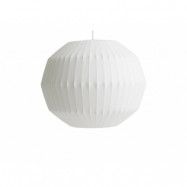 Herman Miller - Nelson Angled Sphere Bubble Taklampa L Off-White Herman Miller