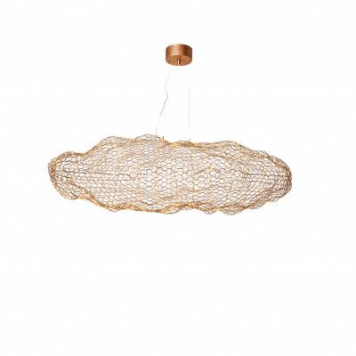 Hayden LED taklampa, guld 76cm