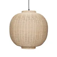 Hübsch - Chand Taklampa Round Nature