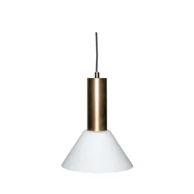 Hübsch - Contrast Taklampa Burnished Brass