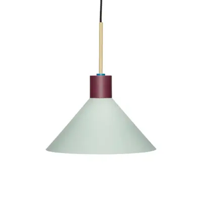 Hübsch - Crayon Taklampa Ø35 Beige/Blue/Mint/Bordeaux