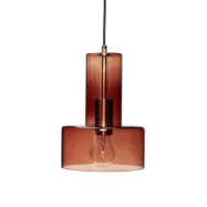 Hübsch Ripple taklampa Amber