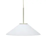 Hübsch - Solid Taklampa Sand/White