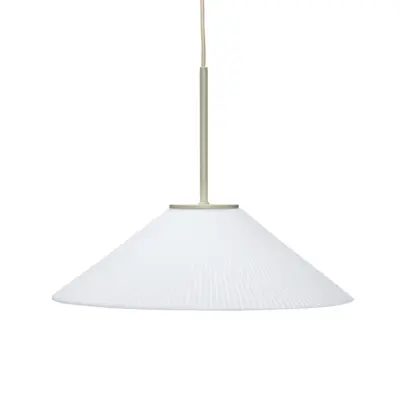 Hübsch - Solid Taklampa Sand/White