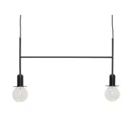 Hübsch - Twice Taklampa Black