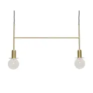 Hübsch - Twice Taklampa Brass