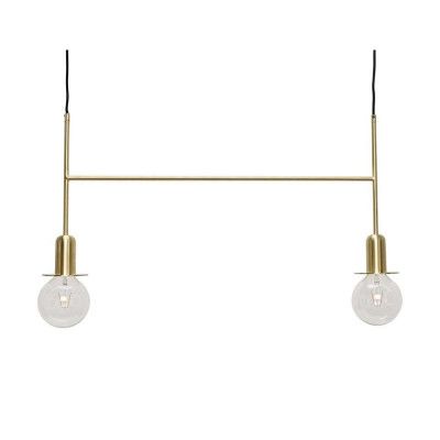 Hübsch - Twice Taklampa Brass