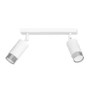 HIRO 2 Taklampa, Vit/Krom