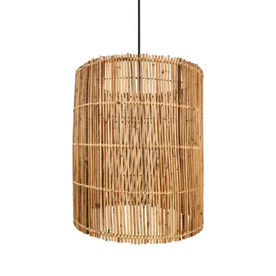 HSM COLLECTION taklampa, rund - naturrotting