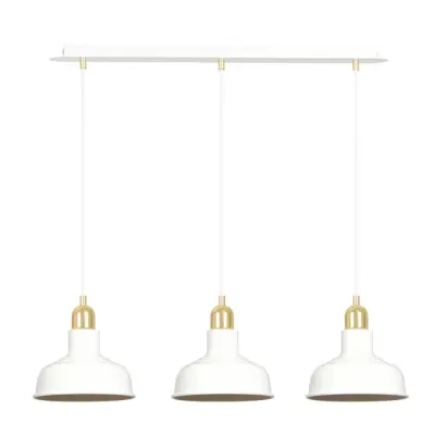 IBOR 3 Taklampa, Vit