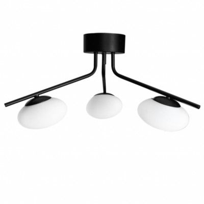 Imperia plafond, Matt svart 60cm