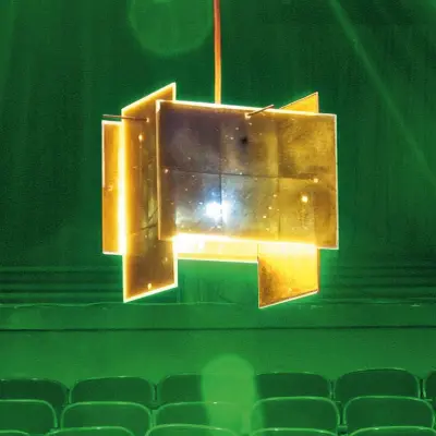 Ingo Maurer - 24 Karat Blau Taklampa 230cm