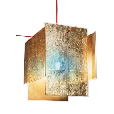 Ingo Maurer - 24 Karat Blau Taklampa 450cm