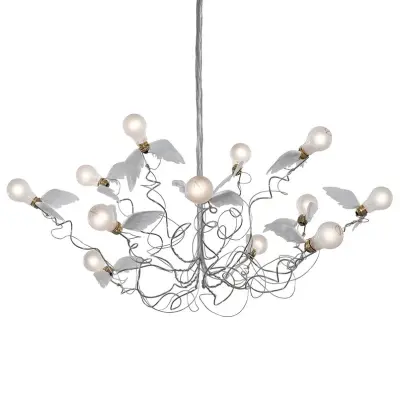 Ingo Maurer - Birdie LED Taklampa Transparent