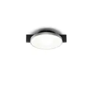 LIGHT-POINT - Inlay Round C1 taklampa, svart/silver