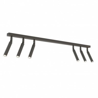 IVI 6 Taklampa, Svart