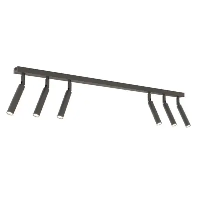 IVI 6 Taklampa, Svart