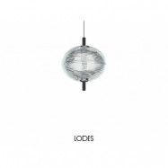 Lodes - Jefferson Mini Taklampa 10m 2700K Crystal/Black Chrome