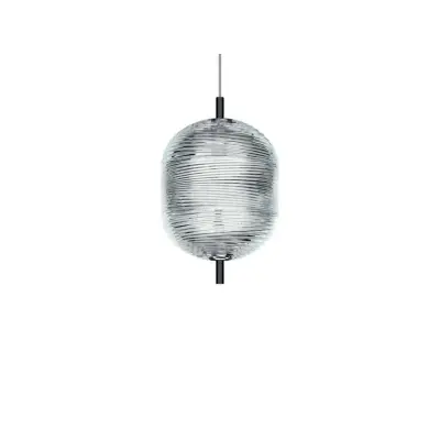 Lodes - Jefferson Small Taklampa  10m 2700K Crystal/Black Chrome
