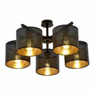 JORDAN 5 Taklampa, Svart/Svart/Guld