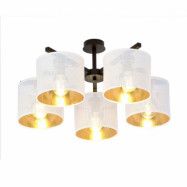 JORDAN 5 Taklampa, Svart/Vit/Guld