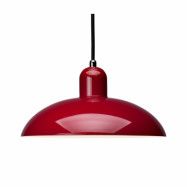 KAISER idell 6631-P taklampa, Ruby red