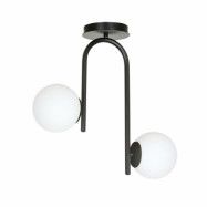 KALF 2 Taklampa, Svart/Vit