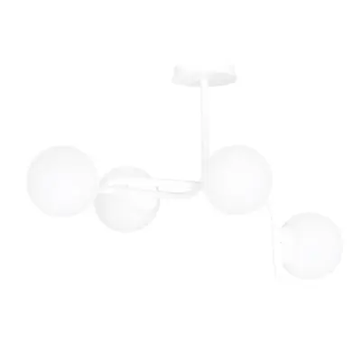 KALF 4A Taklampa, Vit/Vit