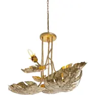 KARE DESIGN Leaf Monstera taklampa - st&aring;l